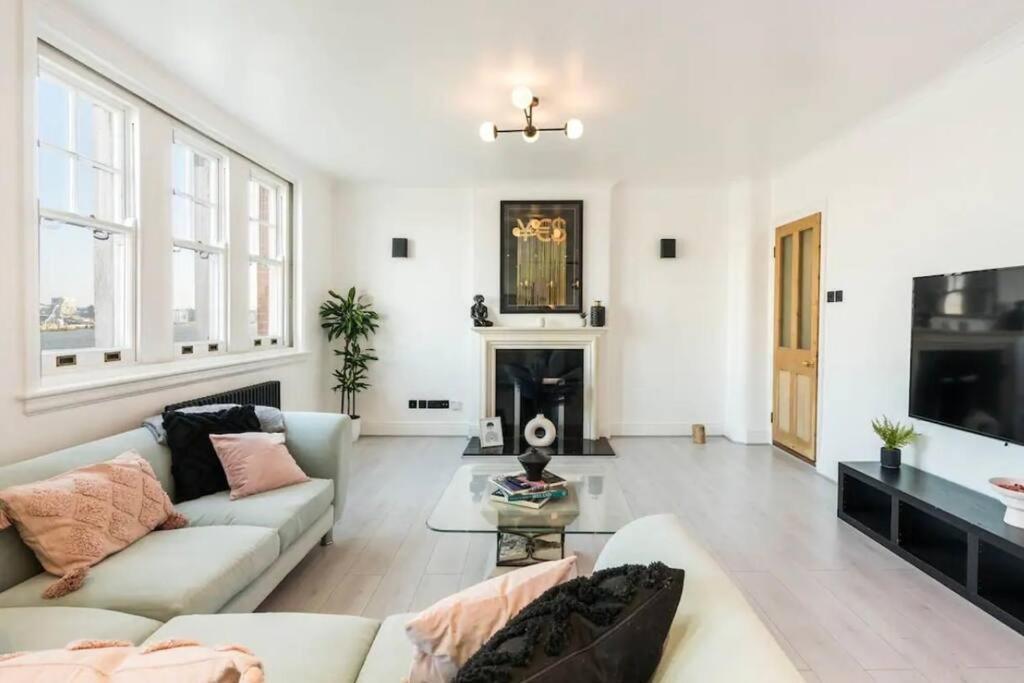 3 X Bedroom Riverside Flat With Hot Tub On Roof Terrace London Eksteriør bilde