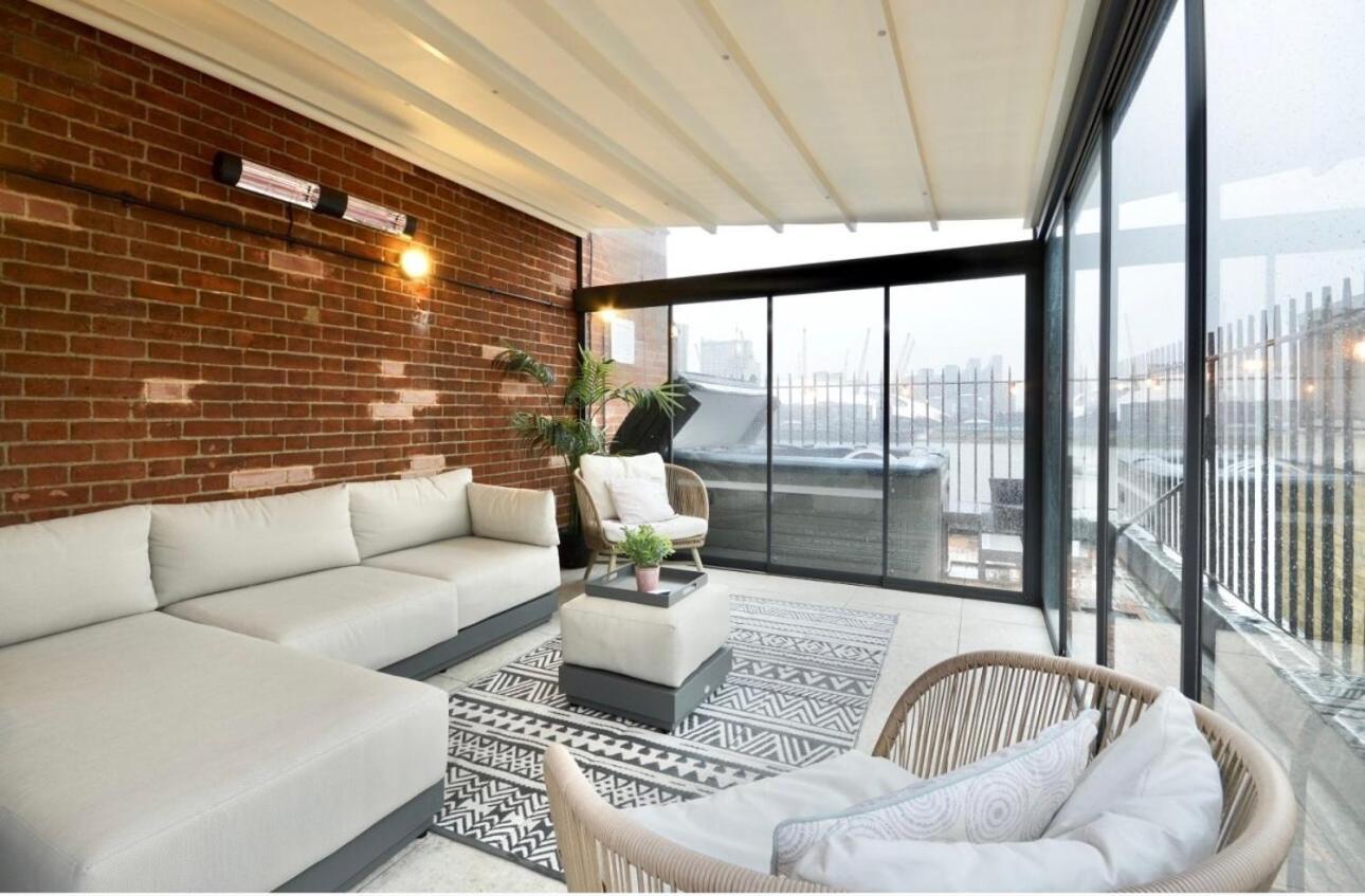 3 X Bedroom Riverside Flat With Hot Tub On Roof Terrace London Eksteriør bilde