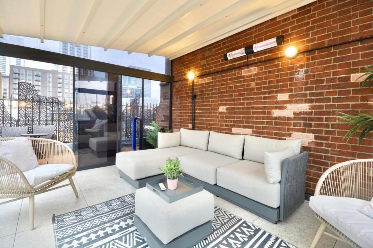 3 X Bedroom Riverside Flat With Hot Tub On Roof Terrace London Eksteriør bilde