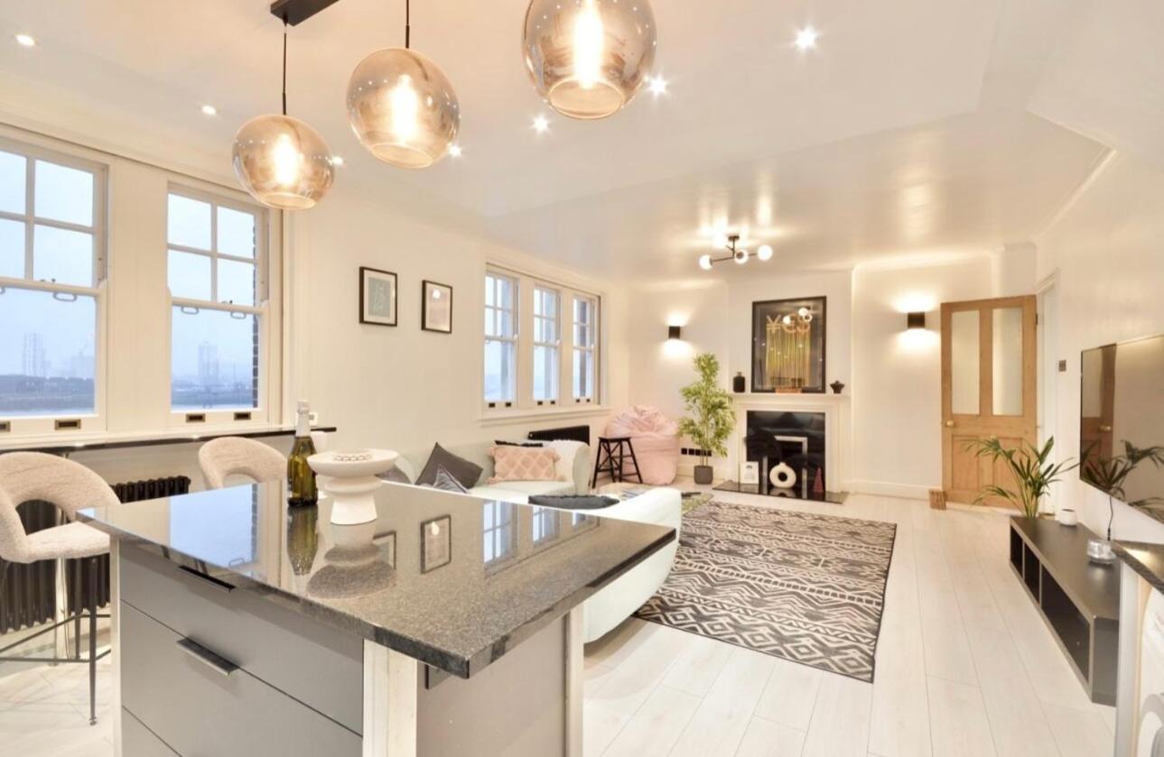 3 X Bedroom Riverside Flat With Hot Tub On Roof Terrace London Eksteriør bilde